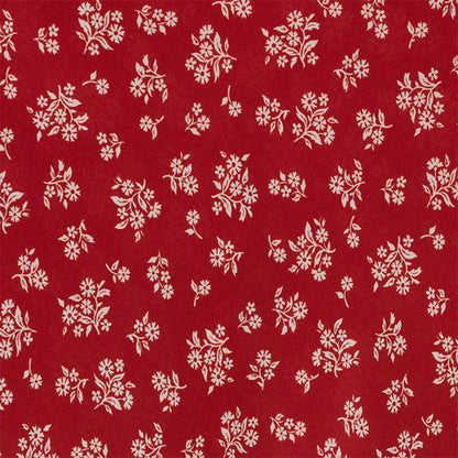 Scarlet Bloom Silk Dress